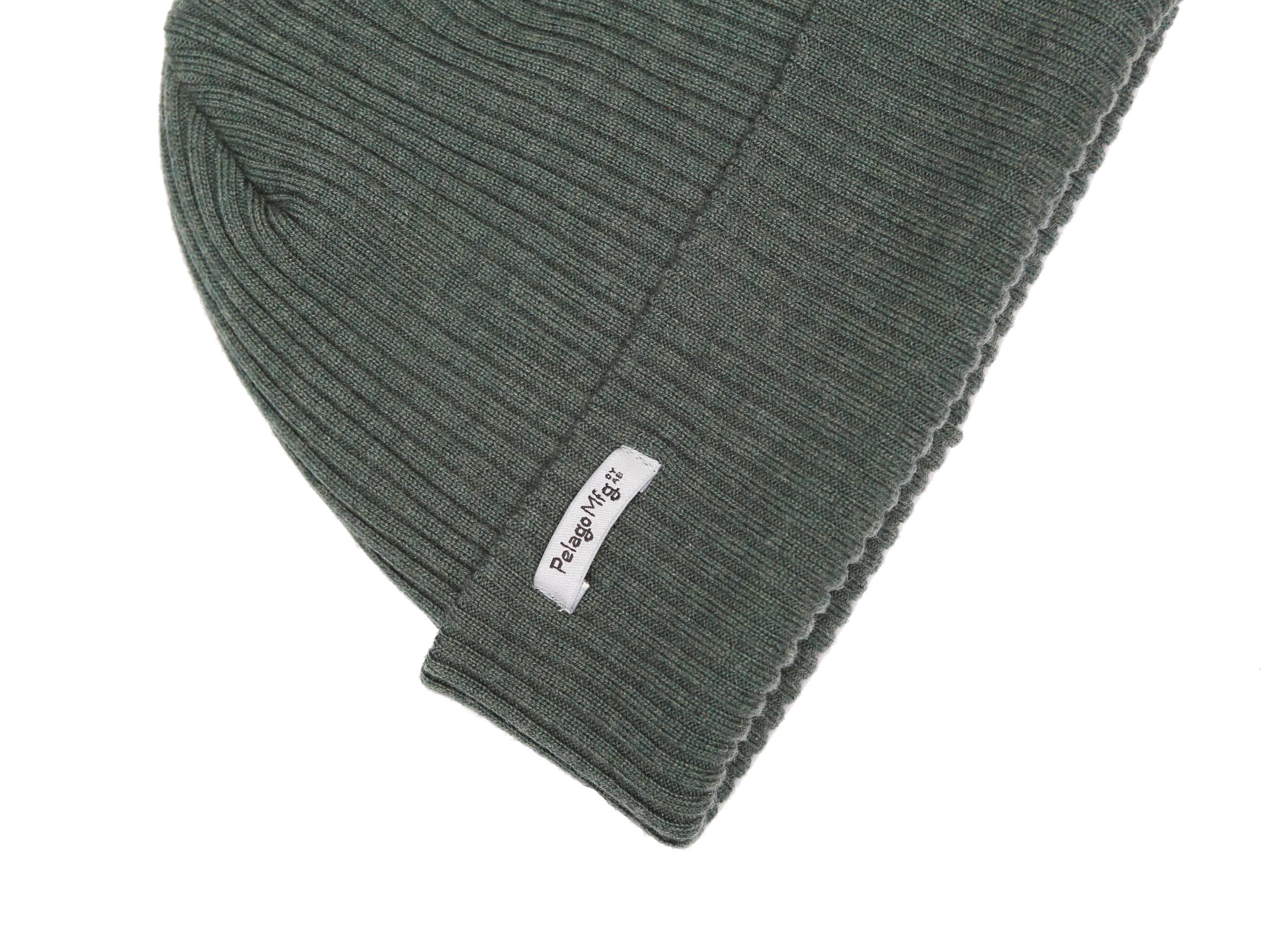 Traditional Beanie Green - Pelago Bicycles