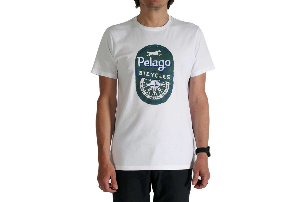PELAGO T-SHIRT BRUSH LOGO - Pelago Bicycles