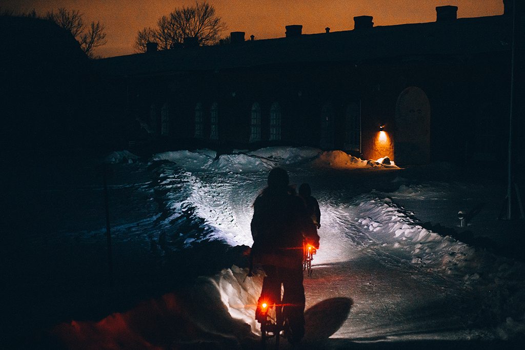 Red rear-light informs other road users that you are there. Peace of mind for you, we''d say.