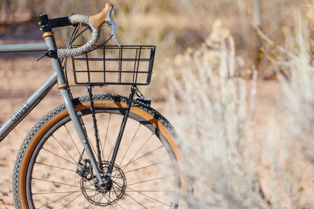 Bicycle front shop carrier rack