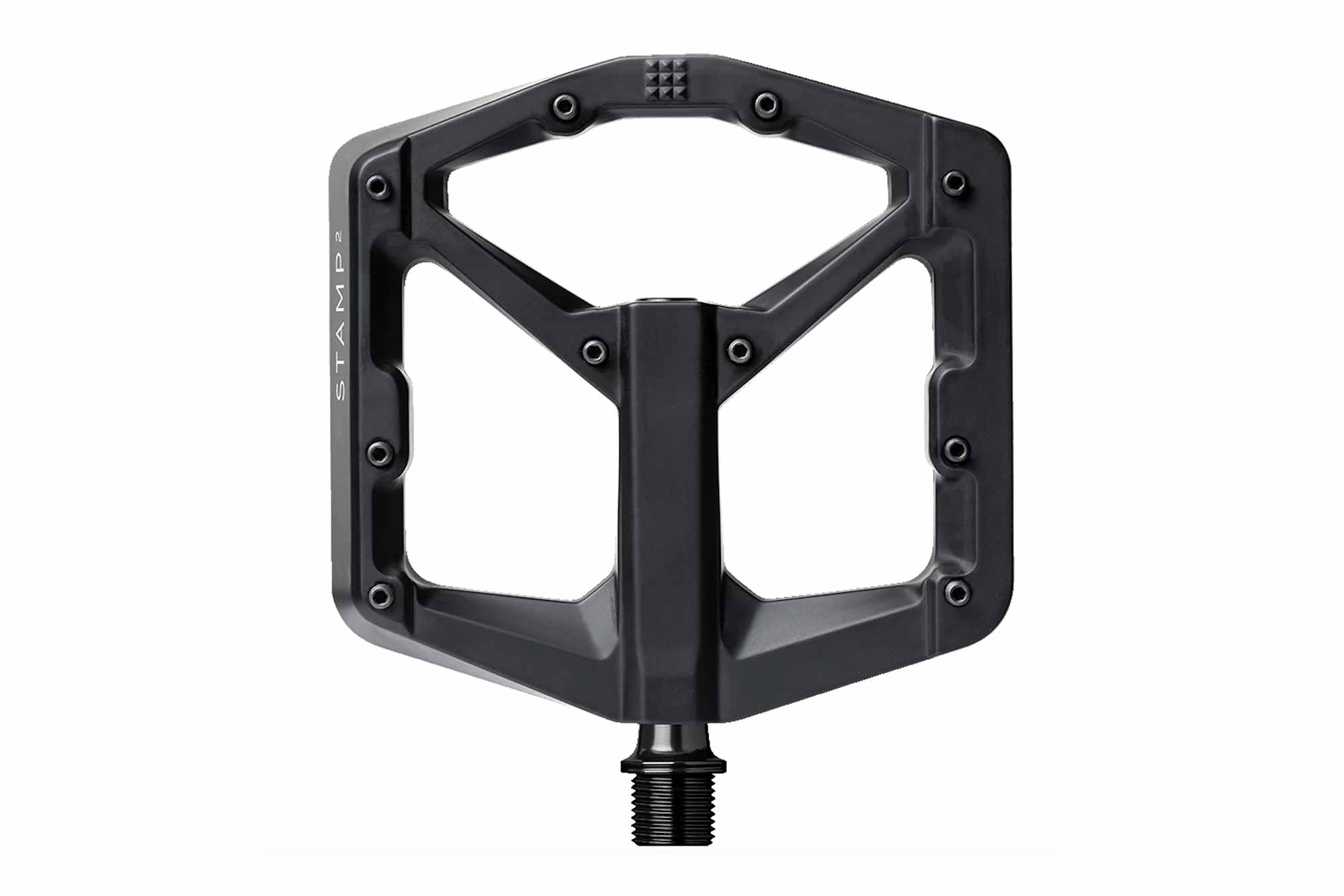 Crankbrothers-stamp-2-gen-2-black-large-web Pelago Bicycles Crankbrothers Stamp 2 trail mtb all-road pedal in black color