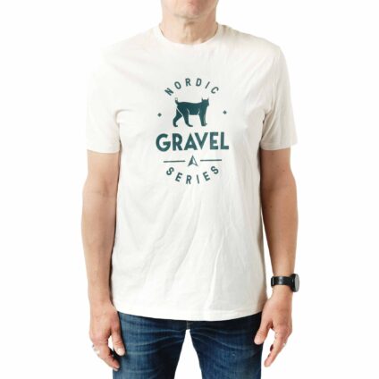 Pelago Nordic Gravel Series off-white T-shirt Vintage Logotype